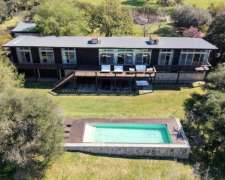 Casa De Categoría Con Vista Al Río En Estancia El Aduar