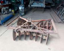 Rastra de 16 Platos D3P y Arado