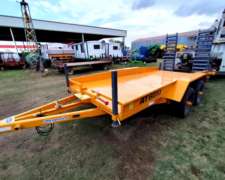 Trailer Grosspal AT6010 6000 Kg con Balancin y Rampas