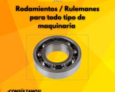 Rodamientos / Rulemanes Para Todo Tipo De Maquinaria