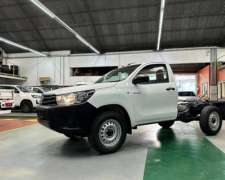 Hilux Cabina Simple 2.4 TDI Chasis 4X4 0km MY2025 Orio Hnos