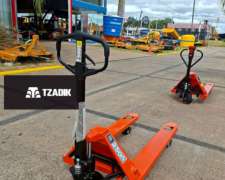 Transpallet Manual Tm25 De 2.5tn 685cm Rueda De Nylon
