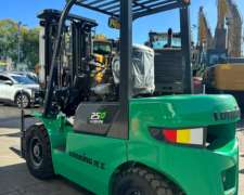 Autoelevador Lonking LG25 Electrico, Anticipo