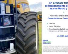 Repuestos New Holland con Financiación Banco Macro.