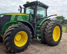 John Deere 7230 R año 2018. Motor 8050 HS. Piloto y Dual