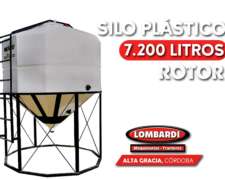 Silo Plástico 7.200 Lts - Rotor Acepto Canje Usados