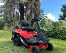 Tractor Corta Cesped Castel Garden 6 HP con Bolsa Recolector