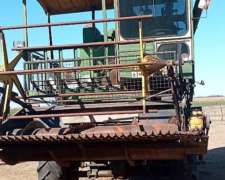 Cosechadora Bernardin M17 con Plataforma