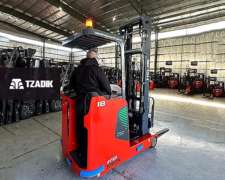 Apilador Eléctrico Premium Reach Heli CQQ 18 G2 1800kg