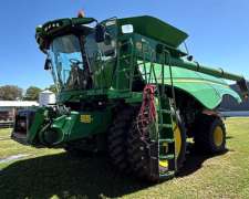 Cosechadora John Deere S770 Drapper 40. Doble