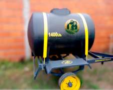Acoplado Tanque Para 1.500 Litros. Agua