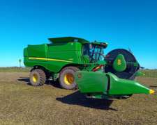 John Deere S660 SS 2018 635f. M 5500 HS. R 4200 HS. Piloto