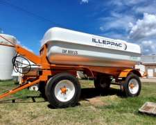 Acoplado Tanque para Riego de Calles. 10.000 Litros. Prfv.