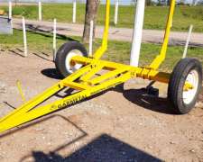 Pinche Transportador De Rollo Hidráulico Con Criquet Manual