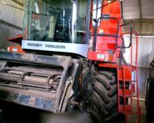 Massey Ferguson 34. Plataforma Draper Tecnicolon de 30 Pies.