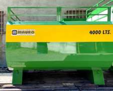 Tanque Aereo con Base de Apoyo