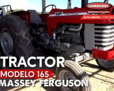 Tractor Massey Ferguson 165 con Tres Puntos