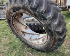 2 Cubiertas 18 4 38 Armadas con Llantas + Cubierta Sola