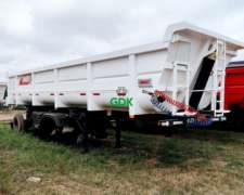 Batea Volcadora Trasera 3 Ejes 27 M3 con Abs. - Ombu