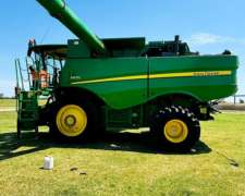 Cosechadora John Deere S670 635f año 2019.