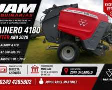 Equipo Rollo. Mainero 4180 Cutter. Segadora Jd 635.