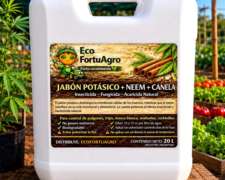 Insecticida Organico al 45% Neem y Canela 20l-ecofortuagro