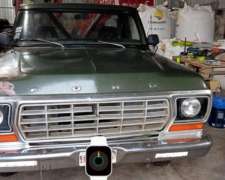Pick UP Ford F 100-perkins 4 Potenciado 1980-caja de 4 TA ZF