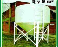 Silo Aereo de Plastico Moldplas Silo de 3000 a 9000 Lts