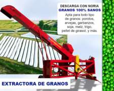 Extractora de Granos Silo Bolsa Bombassei