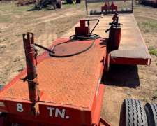 Carreton Hidraulico 8 Toneladas Acepla 8tn Rojo