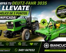Promoc Junio Deutz Fahr 3035- Bonificamos la Hélice