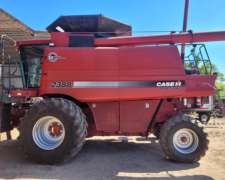 Cosechadora Case IH 2388 - 2007 + Draper Piersanti