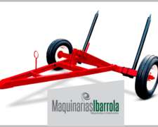 Cargador De Rollos Y Fardos Juntarrollos Arrastre Stefoni