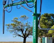 Calador Hidráulico, Toma Muestra de Semillas