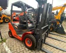 Autoelevador Lonking Lg25, Usado año 2022 4.000 Hs