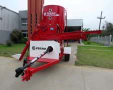 Moledora Mezcladora Distribuidor Cereal Y Fardo Pirro Jp 100