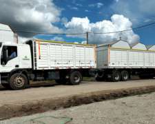 Acoplado 4 Ejes Todo Puertas Ombu