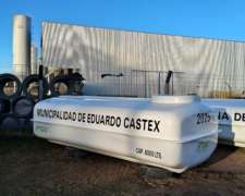 Tanque Rectangular 8000 Lts. P.r.f.v. Plasticos Laspiur Srl