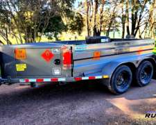 Cisterna Balancin Americana Homologada De 2.000 Lts Ci1025-s