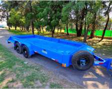 Acoplado Trailer Balancin para Llevar Motos 2000 Kg de 6 Mts
