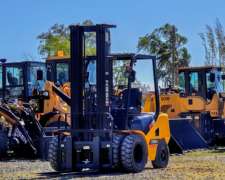 Autoelevador Eisen DF35 Dual 3.5t Torre Triple de 6m 55hp