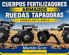Cuerpos Fertilizadores, Ruedas Tapadoras