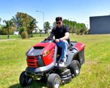 Tractor Cortacésped Rh122 Con Bolsa Recolectora 22hp