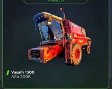 Cosechadora Vassalli 1300 año 2008