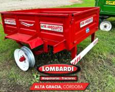 Acoplado Batan de 1 Eje Listo para Trabajar