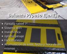 Balanza Eje X Eje - Efeyefe Ingenieria