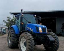 New Holland 6.130 Cabina Original Con 3 Puntos Rod Simple