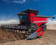 Massey Ferguson 9795 con Draper de 40 Pies