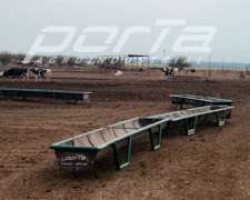 Comedero de Goma de 6 Metros- Línea Liviana (sin Iva)