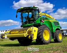 Picadora John Deere 8500i C/cabezal 460 Plus y 639, año 2018